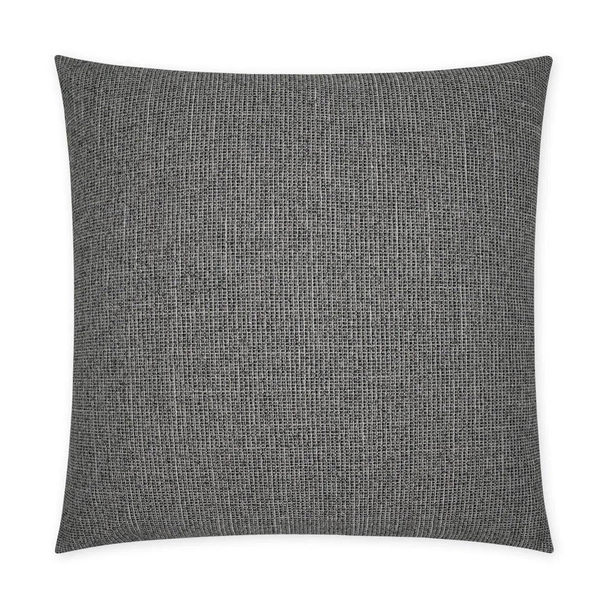 Emmorton Charcoal Geometric Grey Large Throw Pillow With Insert