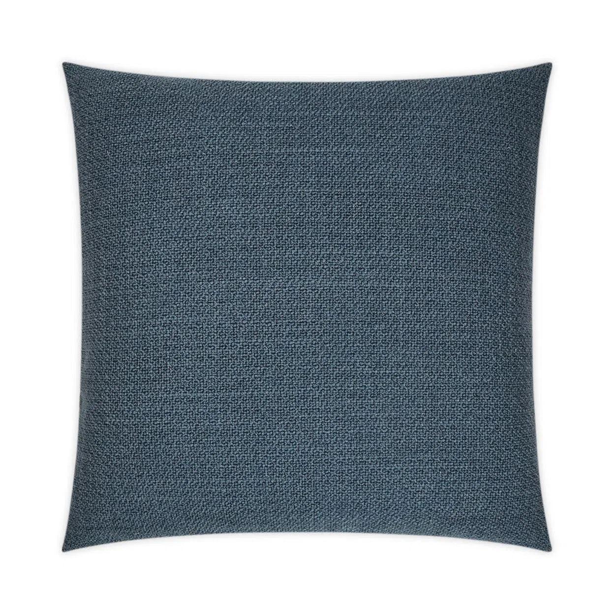 Futura Solid Blue Large Throw Pillow With Insert