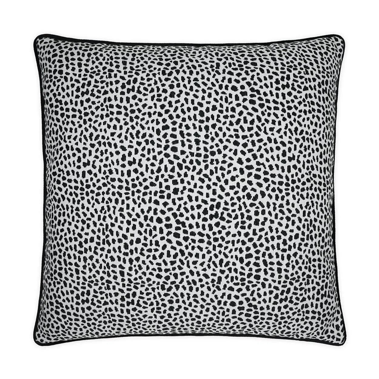 Hopper Animal Black White Large Throw Pillow With Insert