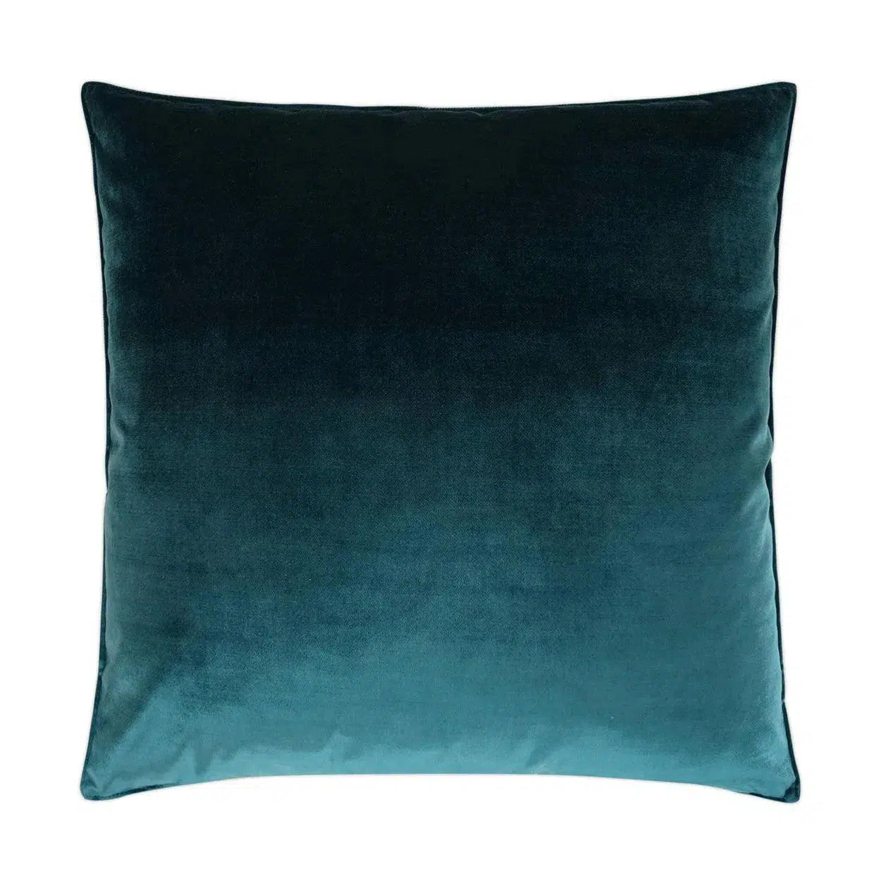 Iridescence Peacock Turquoise Teal Large Throw Pillow With Insert