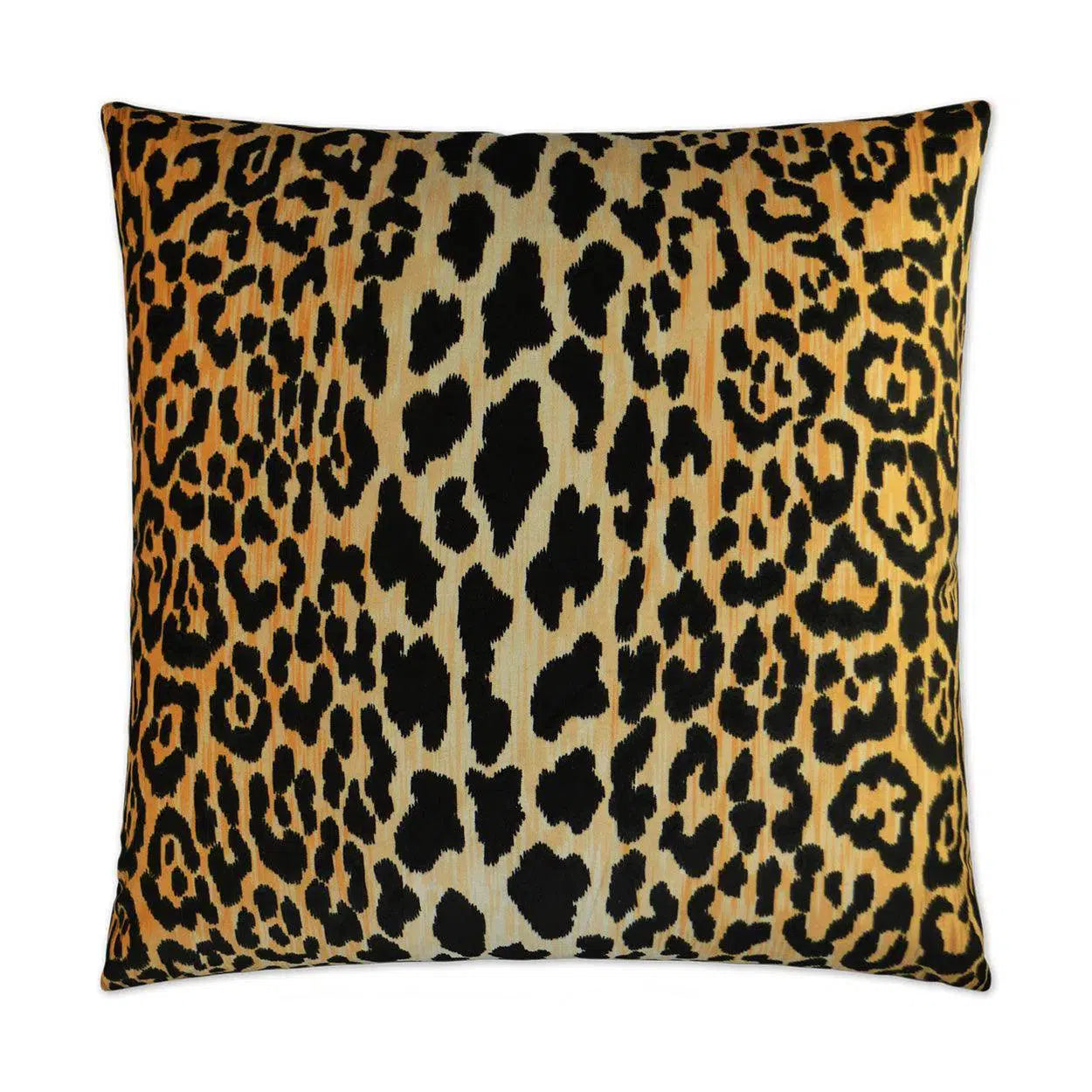 Jamil Animal Orange Brown Large Throw Pillow With Insert