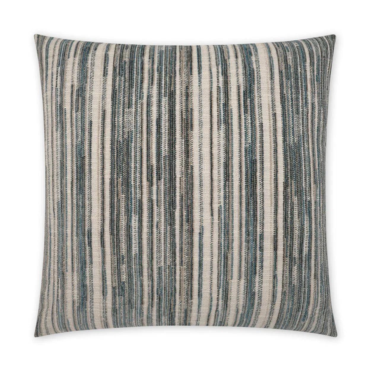 Julep Willow Stripes Tan Taupe Large Throw Pillow With Insert