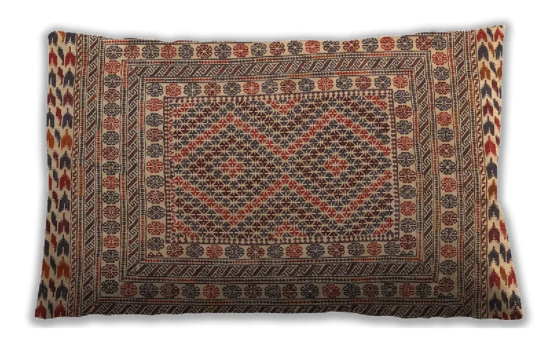 Traditional Classic Indoor Outdoor Rectangular Sandy Brown Lumbar Throw Pillow, 13 inch by 19 inch, lbtr3040