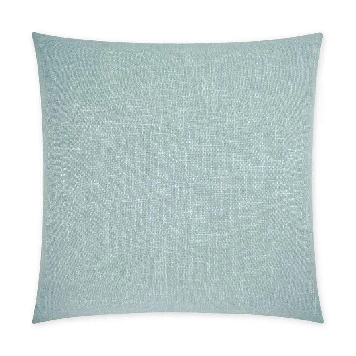 Lena Haze Beach Solid Mist Large Throw Pillow With Insert