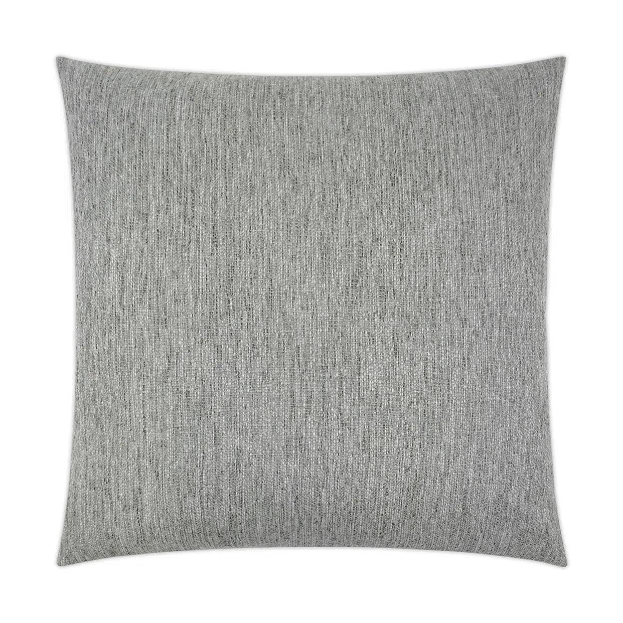 Lolly Ash Solid Grey Large Throw Pillow With Insert