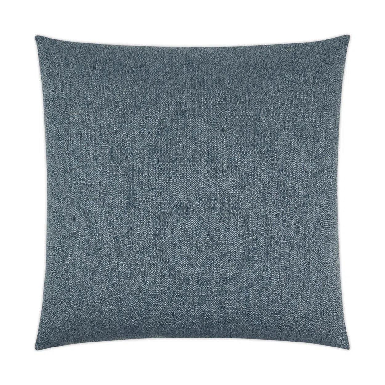 Lolly Baltic Solid Blue Large Throw Pillow With Insert