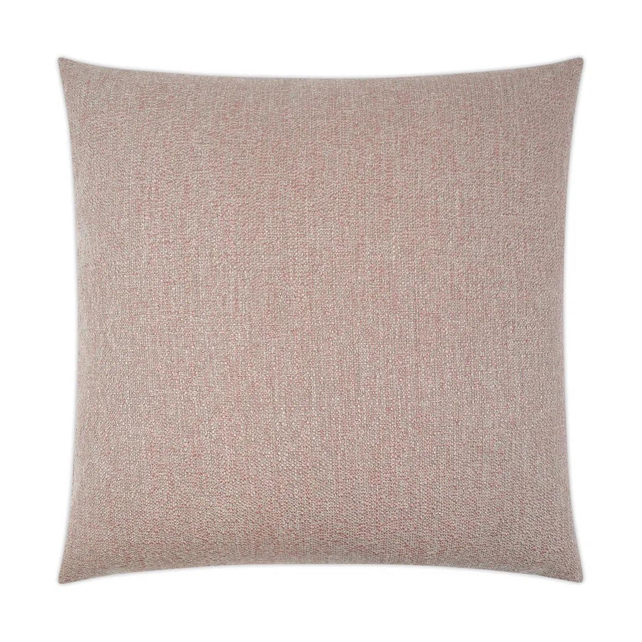 Lolly Rose Solid Blush Large Throw Pillow With Insert