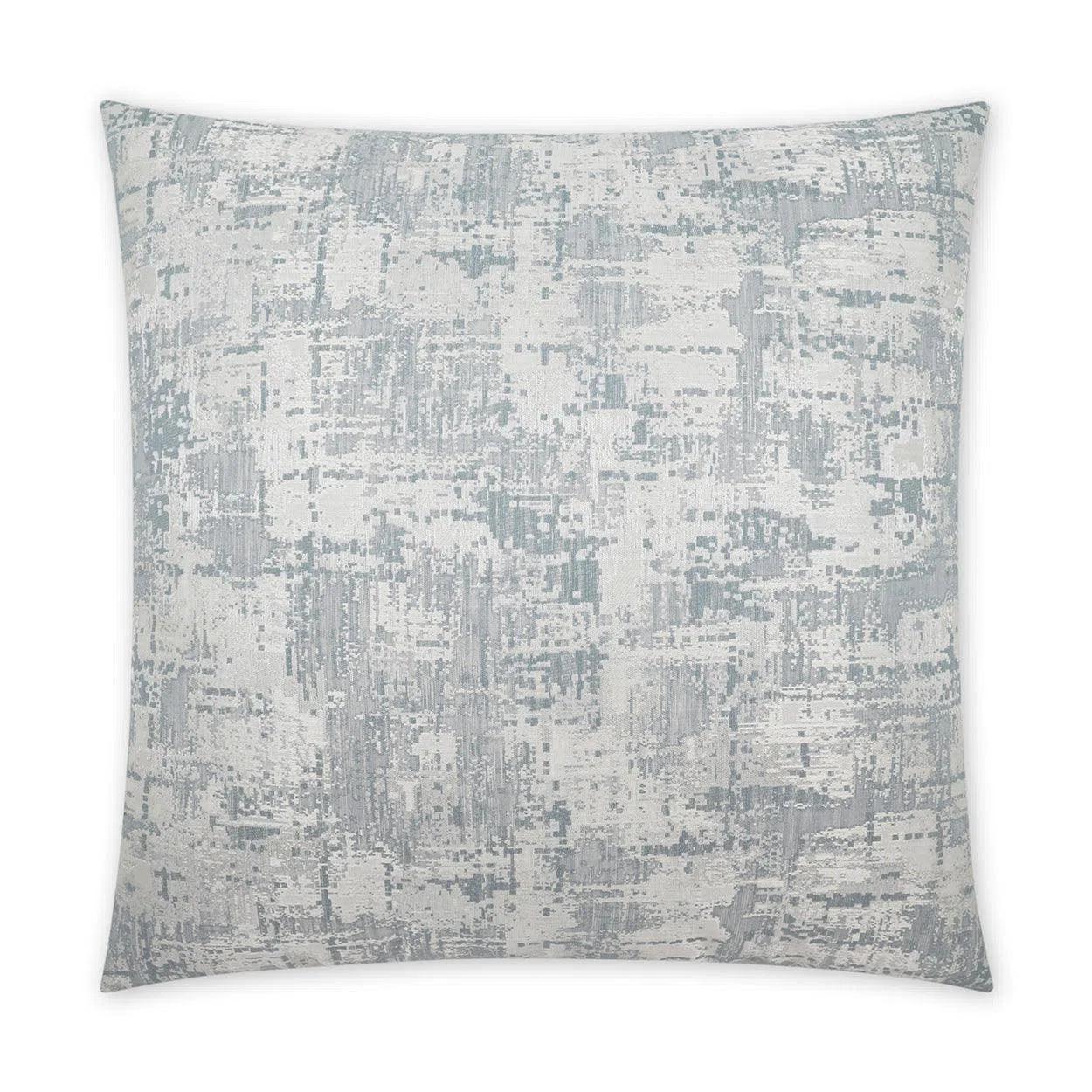 Mathilde Sky Glam Transitional Mist Large Throw Pillow With Insert