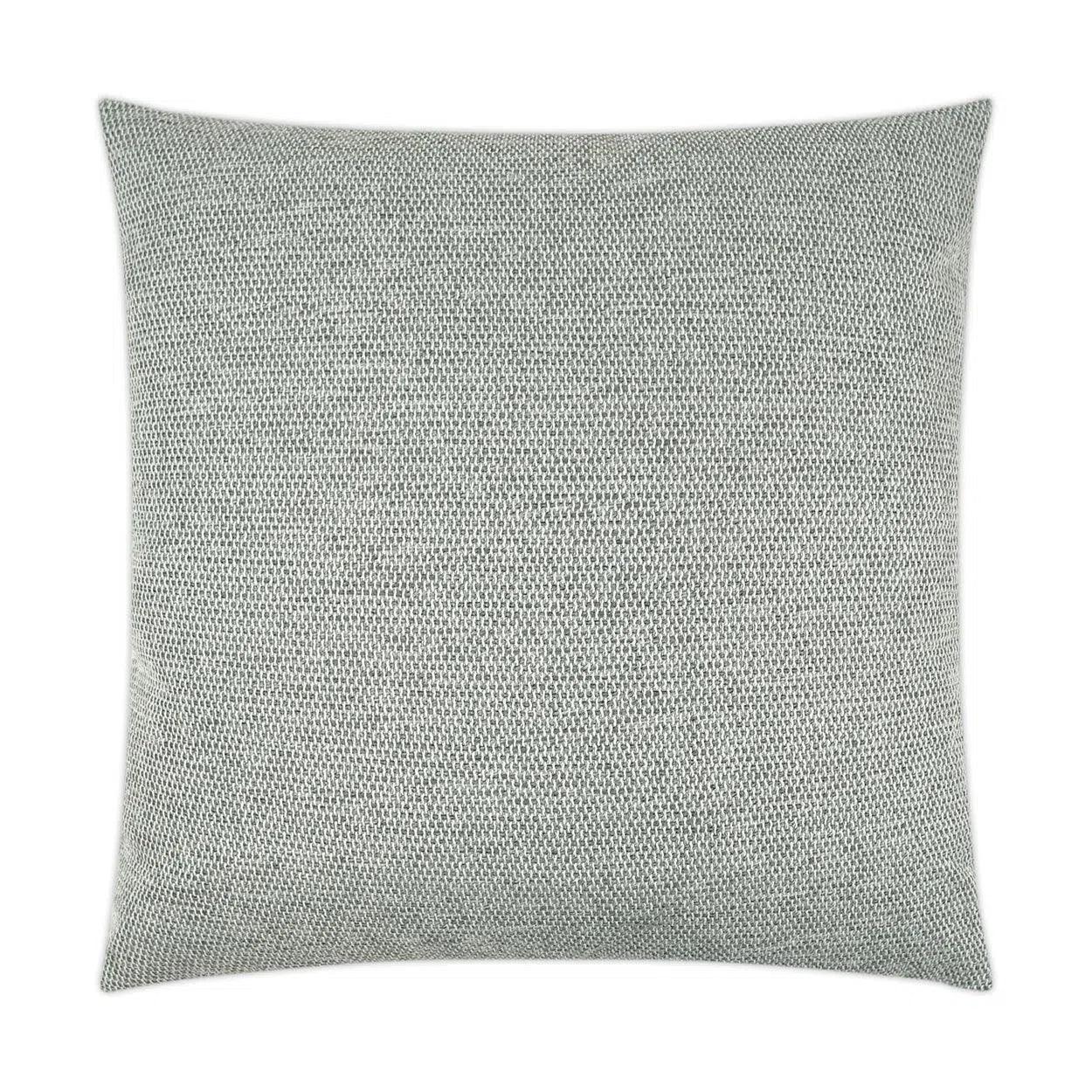 Mirante Ash Solid Grey Large Throw Pillow With Insert