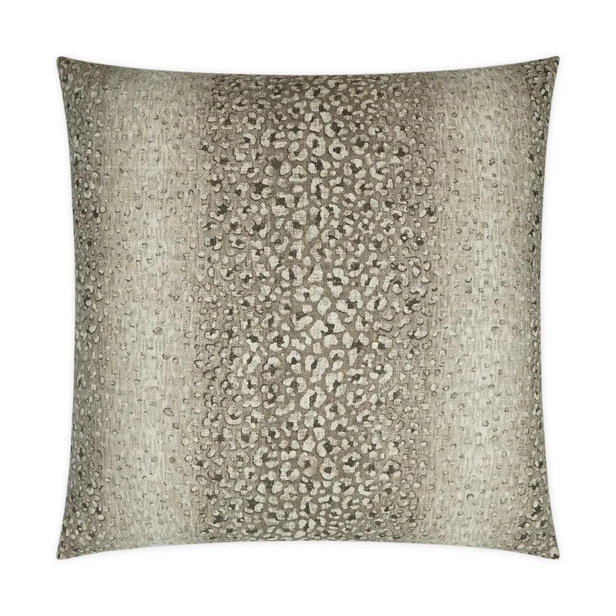 Nala Mushroom Animal Tan Taupe Grey Large Throw Pillow With Insert