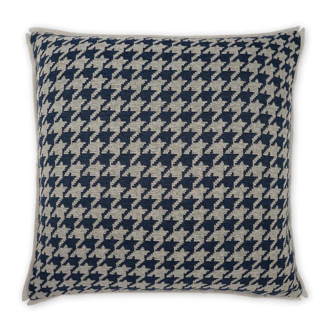 Pemberton Navy Traditional Navy Large Throw Pillow With Insert