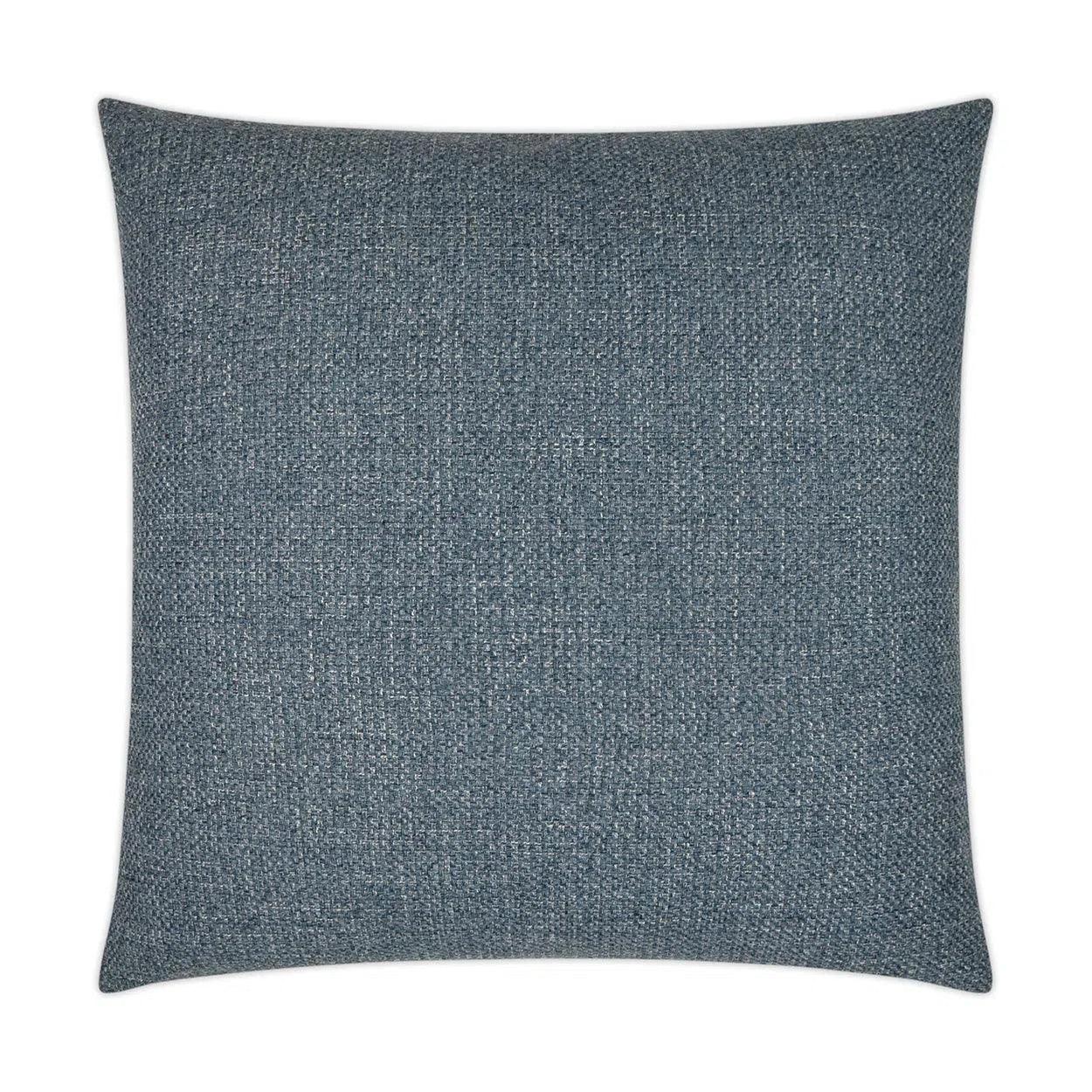 Prelude Harbor Solid Blue Large Throw Pillow With Insert