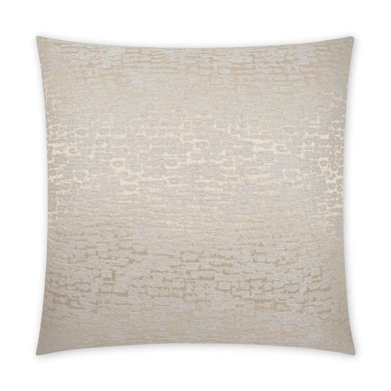 Regine Champagne Glam Gold Large Throw Pillow With Insert