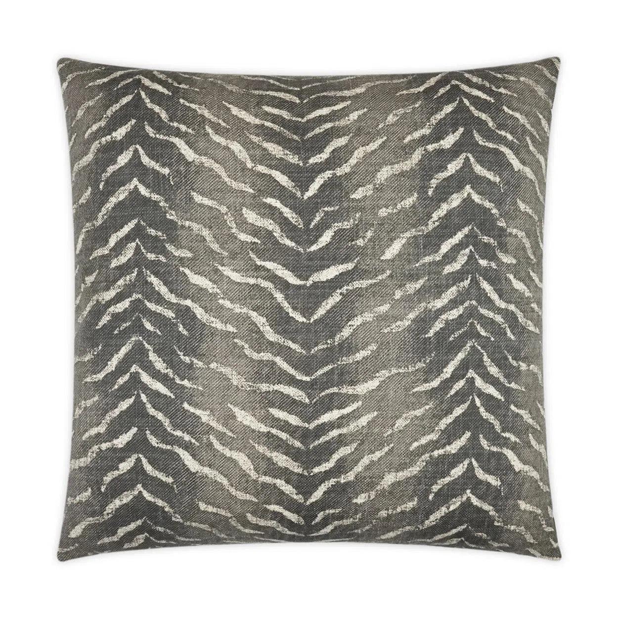 Ruolan Cumin Animal Grey Large Throw Pillow With Insert