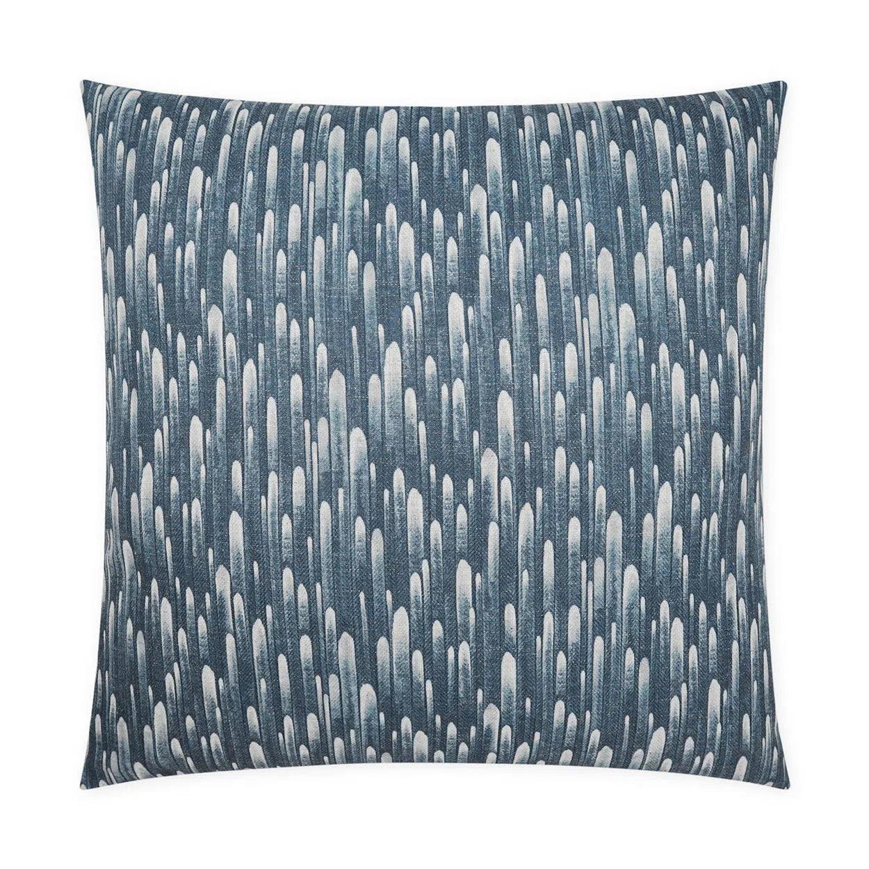 Space Indigo Blue Large Throw Pillow With Insert